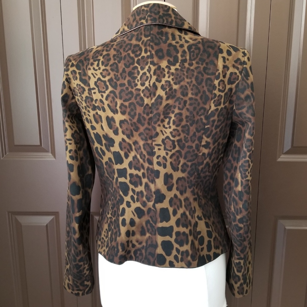 🔴SOLD🔴 Helene Berman London Leopard Blazer - Picture 6 of 8